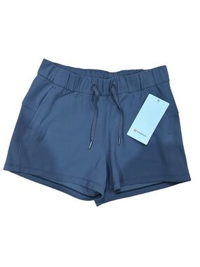 lululemon athletica Slate Blue Athletic Drawstring Women’s Shorts